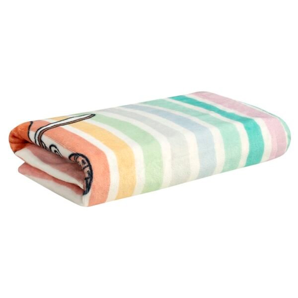 Wakefit Baby Towel for New Born | 380 GSM | Baby Bath Towel, Bath Towel for Kids, Holidays Cotton (Set of 1, Multicolor) - Image 3
