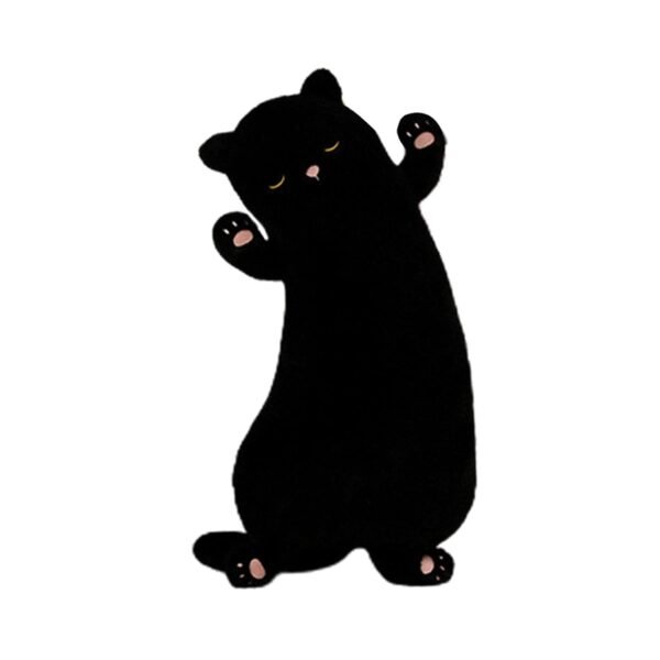 bnf® cat Plush Pillow Sofa Cushion Birthday for Kids Children Black Baby | Toys for Baby | Plush Baby Toys - Image 4