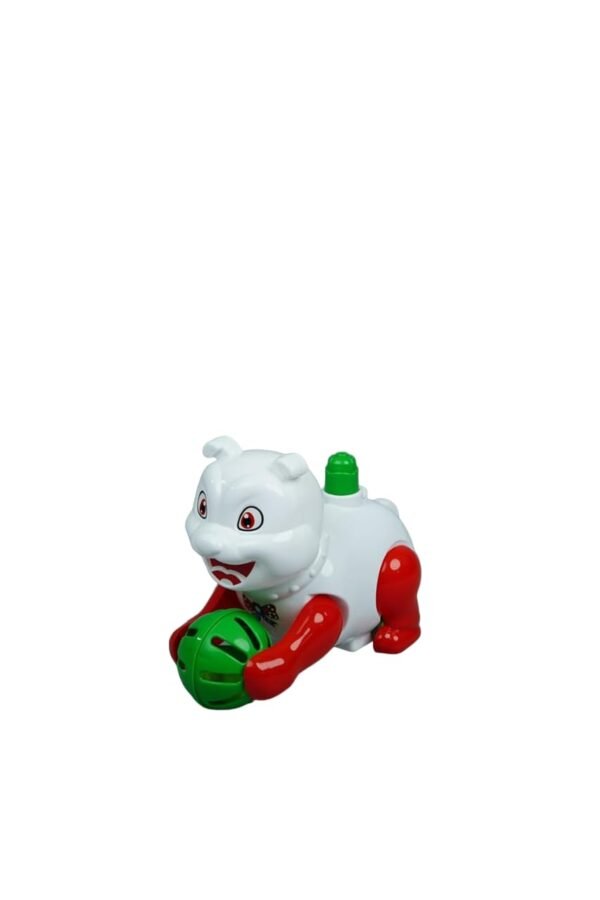 Push & Go Child Toys 2-5 years Boxer Dog Toys for 5 + year old Push & Go Toy for 1+ years old – White - Image 6