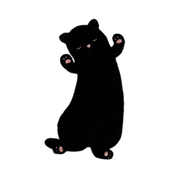 bnf® cat Plush Pillow Sofa Cushion Birthday for Kids Children Black Baby | Toys for Baby | Plush Baby Toys - Image 3