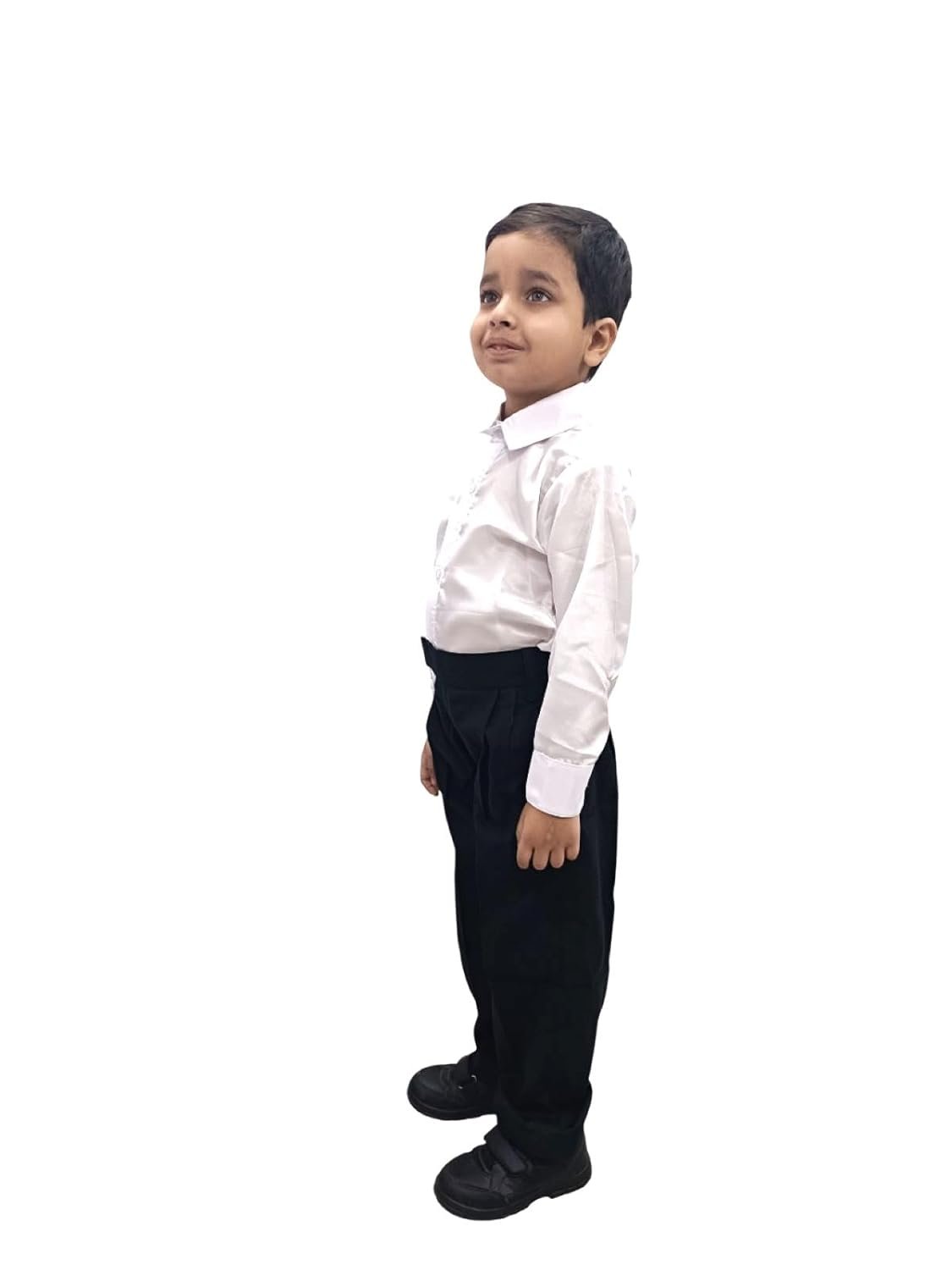 BookMyCostume Black Pant and White Shirt Formal Party Combo Kids Fancy Dress Costume - Image 4