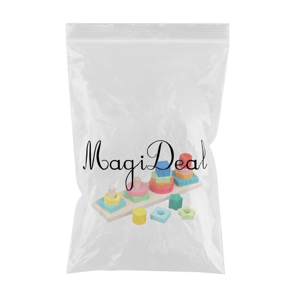 bnf® Geometric Stacker Column Building Blocks for Preschool Toddlers 1-3 Children 4 Post Rectangle Baby | Toys for Baby | Developmental Baby Toys - Image 4