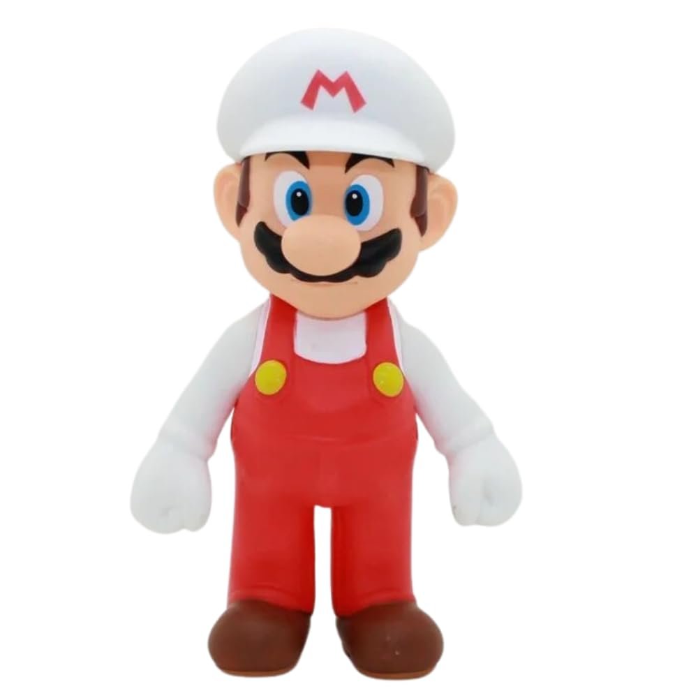 Mario Toys Action Figures Height -11CM Collectible Gifting PVC Multicolour (Mario Red) - Image 6
