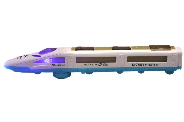 High Speed Bullet Trains Toy for Kids | Colorful Train Toy with 3D Led Light Effect & Musical Sound Toy for Both Boy & Girls - Multicolor - Image 4
