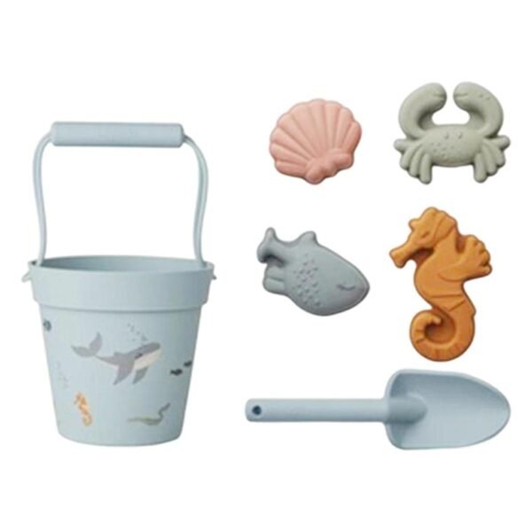 MERISHOPP® 6pcs Beach Game Toy Children Summer Digging Sand Tool Ocean Style F|Toys & Hobbies | Games | Other Games|1 Set Kids Beach Toys - Image 3
