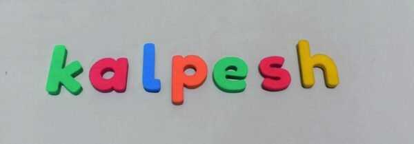 Toys Magnets - 26 Lowercase 5mm Hard Foam Full Magnetic Alphabet Letters - Image 3