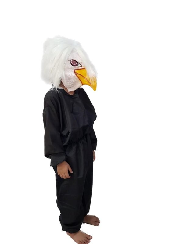 BookMyCostume Black Vulture Giddh Bird Kids & Adults Fancy Dress Costume - Image 2