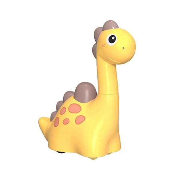 Lyla Cartoon Dinosaur Car Toys for Kids Age 2 3 4 5 6 7 Year Old Boys Girls Gifts Yellow - Image 4