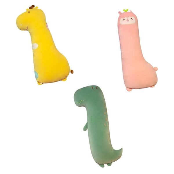 bnf® Snuggling Plush Pillow 80cm Cute Long Animals Pillow for New Year Boys Girls Giraffe - Image 3