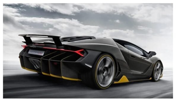 Exclusive 1:24 Audi R8 V10 Alloy Metal Pullback Toy Car Features Openable Doors and A Light, Making It A Great Gift for Music Lovers and A Fun Toy for Kids/Colors As Per Stock - Image 6