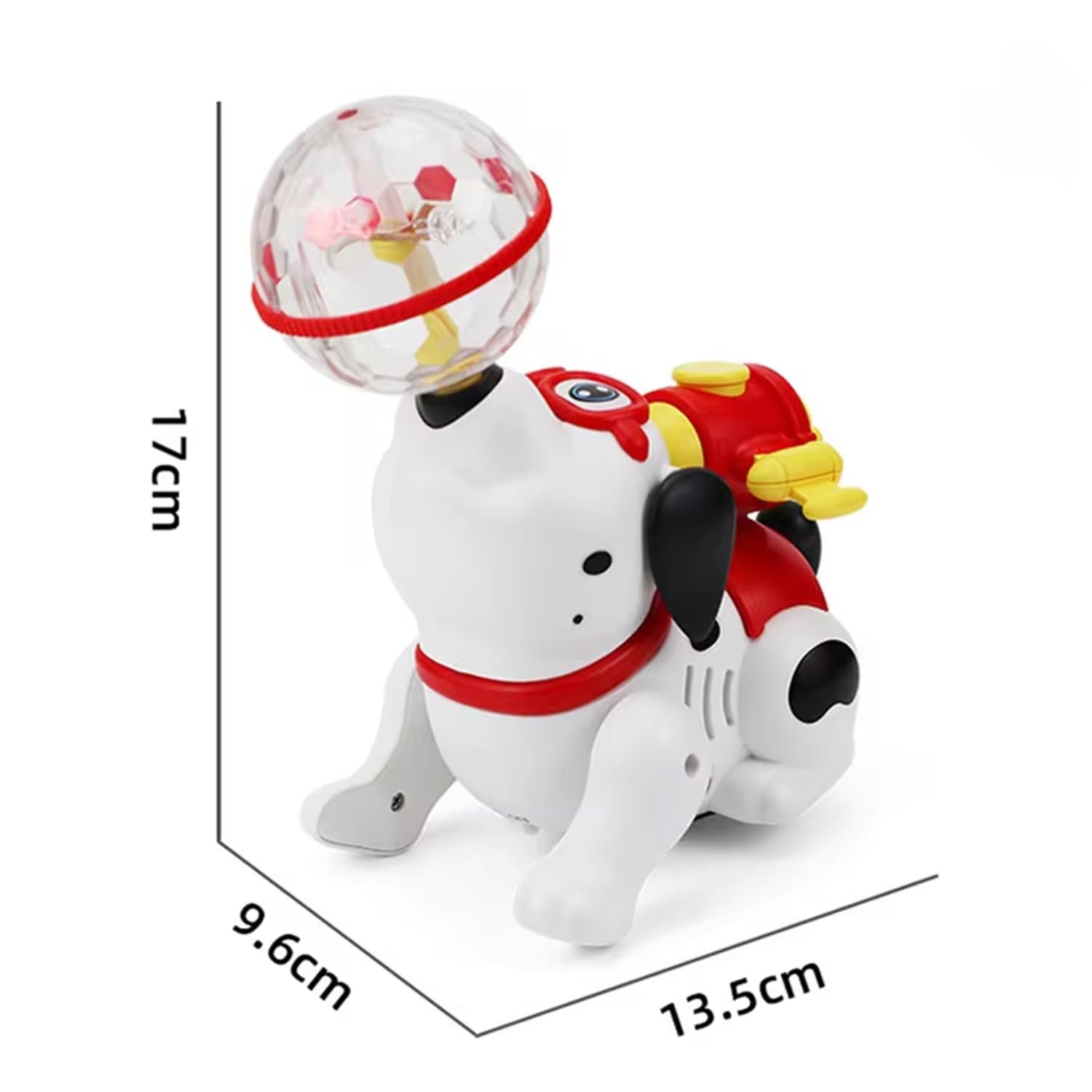Dancing Dog Musical Toys for Kids Baby with Mist Smoke Spray Flashing Light Sound 360° Rotating Toys for Babies Children - Image 2