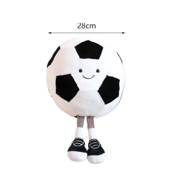 Toy Plush Sports Balls Toys Realistic Soft Toys for Girls Boys Foot Ball - Image 3