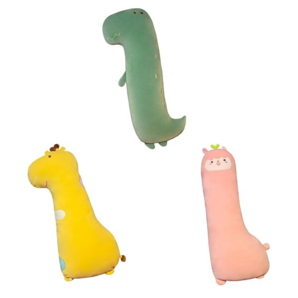 bnf® Snuggling Plush Pillow 80cm Cute Long Animals Pillow for New Year Boys Girls Giraffe
