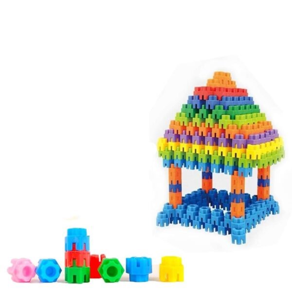 Building Blocks for Kids - Hexagonal Educational Medium Size Building Smart Blocks for 3-8 Years Old Kids Boy, Block Game, Educational Toys for Kids-Multi(Hexa Blocks, 90 Pcs) - Image 6