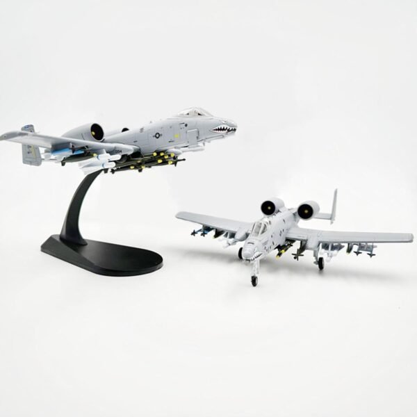 Toy 1/100 Scale A-10A Plane Model Toy Kids Toy Aircraft for Shelf Office Desktop - Image 6