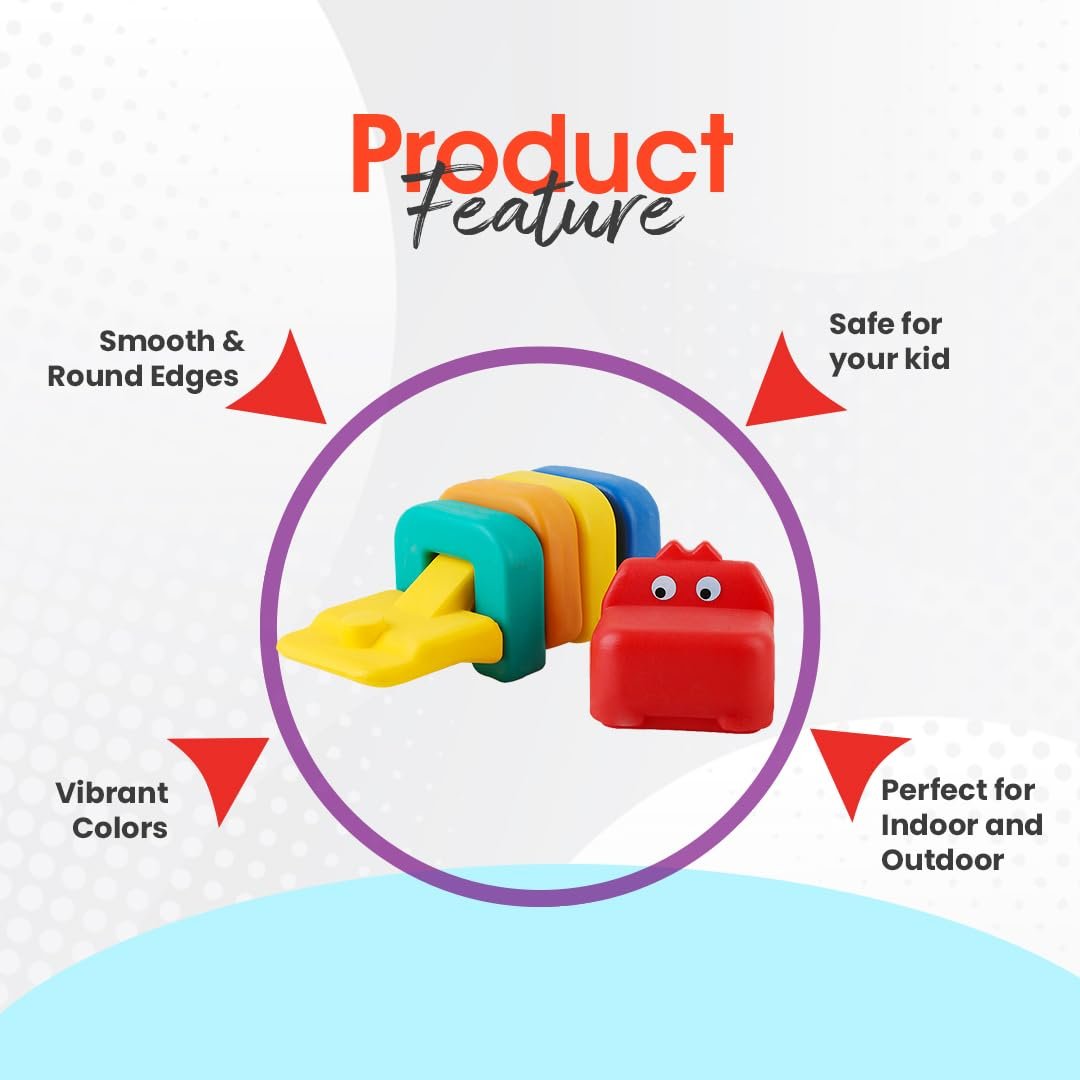 OK Play My Pet Hippo, Plastic Toy for Kids, Multicolor,1 to 2 Years - Image 3