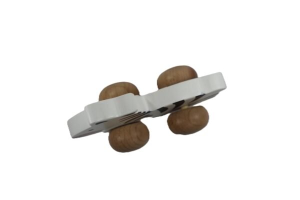 Wooden Pull Along Zebra Toy for Kids, Ages 1-6 Years, Encourages Imagination - Image 3