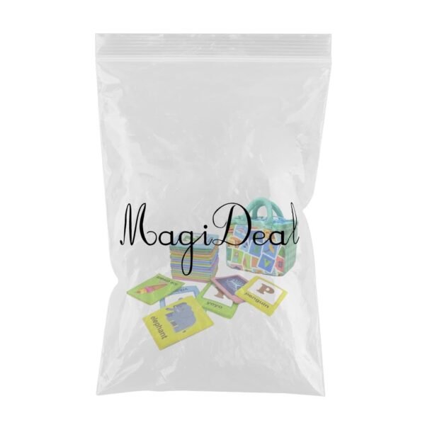 bnf® Baby Soft Alphabet Cards Fabric 26 Letters for Toddlers Kids Over 0 Years Baby | Toys for Baby | Developmental Baby Toys - Image 3