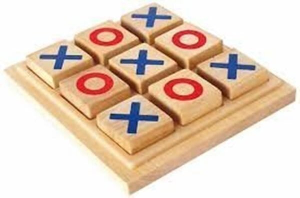 Classic Tic Tac Toe Toy Game Zero and Cross Game Wooden Tic Tac Toe Game,tic tac Toy XOXO Toys,Kid,Strategy Game