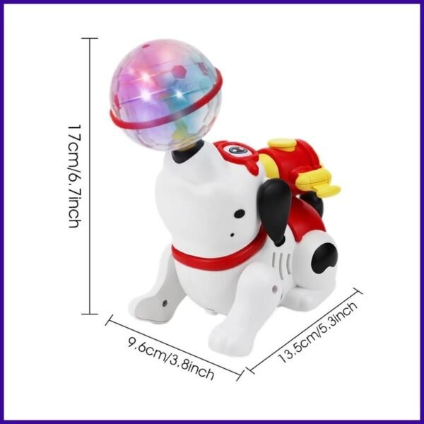 Toys Treasure Dancing Dog Musical Toys for 1 + Year Old Toddlers Babies Walking Toys for Kids with Mist Smoke Spray Flashing Light Sound 360° Rotating Baby Toys Kids Toys for 2-5 Years - Image 3