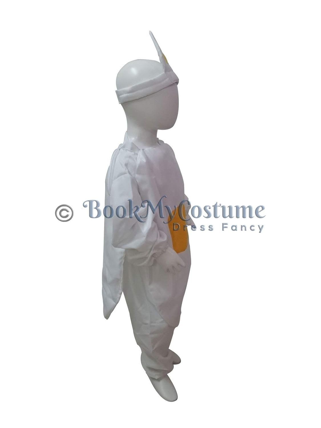BookMyCostume Egg With Yolk Kids Fancy Dress Costume 6-7 years - Image 5