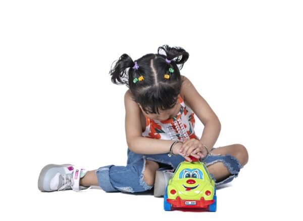 Push N Go Cartoon Car | Travel Toys | Birthday Gift | 1-6 Year | Realistic Design | Indoor Outdoor Play | Safe and Non-Toxic | Gift for Kids | Multicolour - Image 6