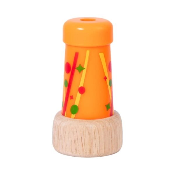 Toy Kids Kaleidoscope Toy Observation Toy for New Year Classroom Prizes Birthday Orange - Image 4