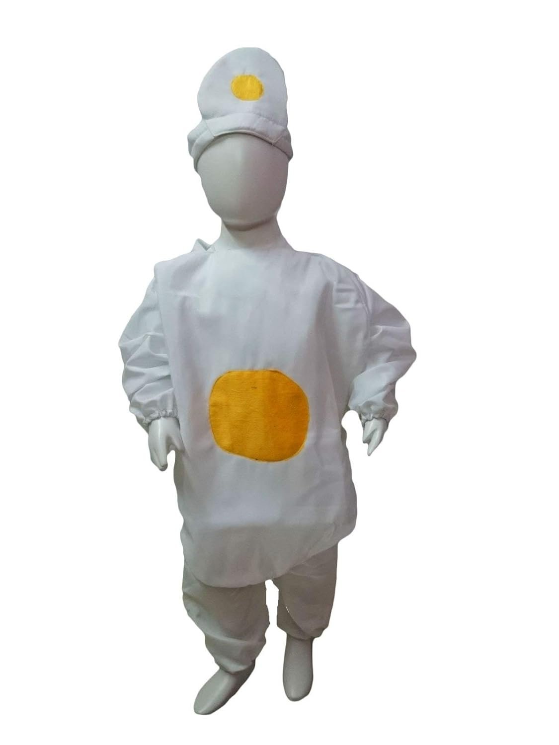 BookMyCostume Egg With Yolk Kids Fancy Dress Costume 6-7 years - Image 4