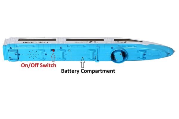 High Speed Bullet Trains Toy for Kids | Colorful Train Toy with 3D Led Light Effect & Musical Sound Toy for Both Boy & Girls - Multicolor - Image 5