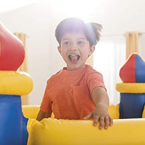 Toy Imagine™ Playhouse Inflatable Soft Floor Bounce Castle Bouncer for 3-6 yrs, Multicolor - Image 5