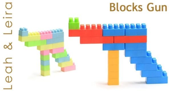 HRK Building Blocks Puzzles Games Bricks Toys Sets with Wheel Educational Toys for Kids and Children for 3-5 Years and Above, Multicolour (100 Pieces Blocks Bricks) Kids Edition - Image 2