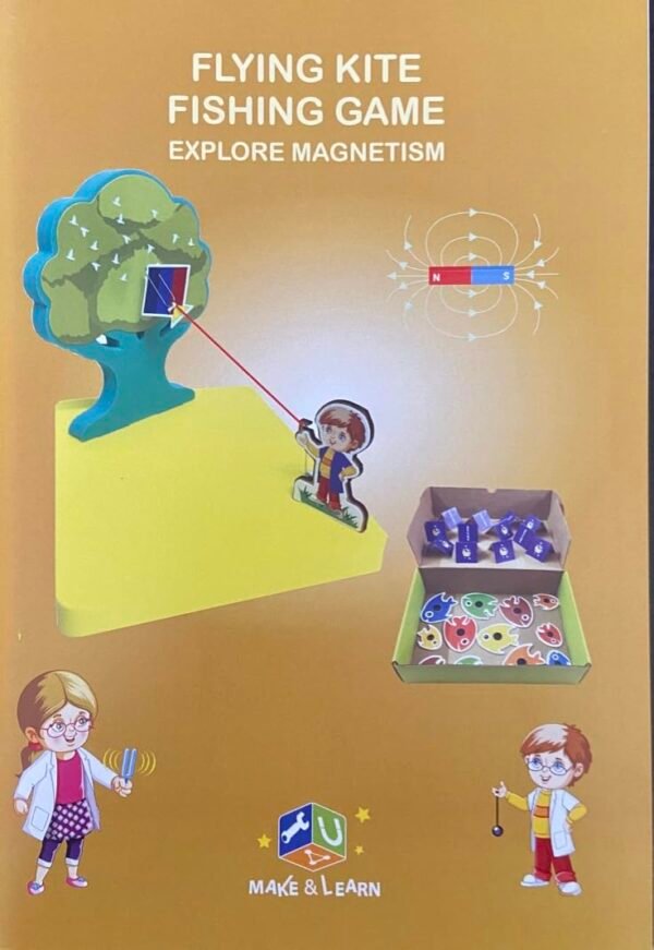 Nature of Magnets Educational 3 Activities in 1 Box for 5+ Years Explore Magnetism Flying Kite and Fishing Game STEM Based Activities Science Gifting for Birthday - Image 6