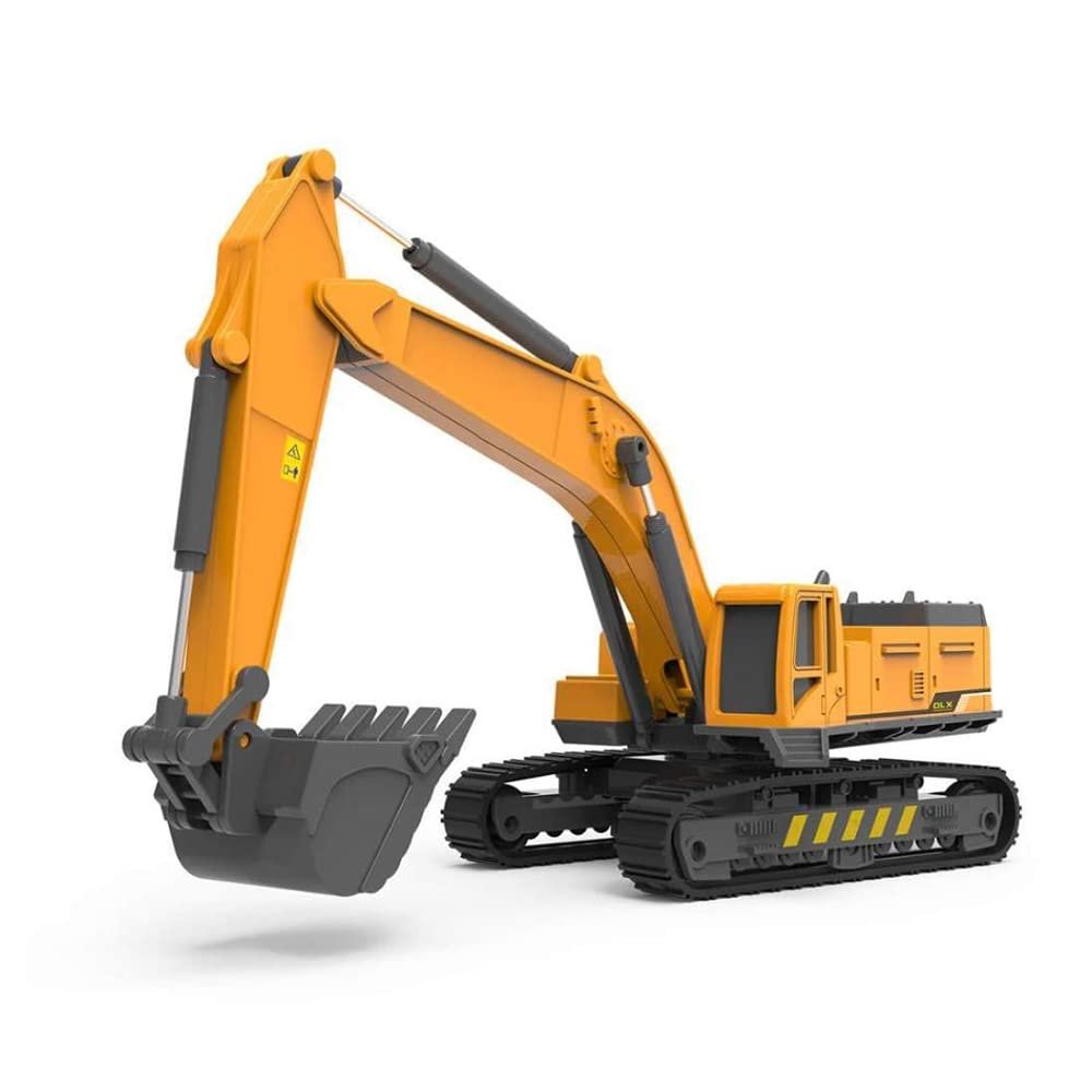 Excavator Toy For Kids Unbreakable Bulldozer Construction Long Carne Vehicle For 2 3 4 5 Year Kids, Multicolor