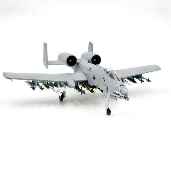 Toy 1/100 Scale A-10A Plane Model Toy Kids Toy Aircraft for Shelf Office Desktop - Image 5