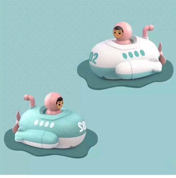 Swimming Bath Toys for Toddlers Kids Cute Floating Wind Up Water Toys for Babies 1 2 3 4 5 Years Boy Girl New Born Baby Bathtub Pool Toys Gift for Baby, Pack - 1 (Boat, 3) - Image 5