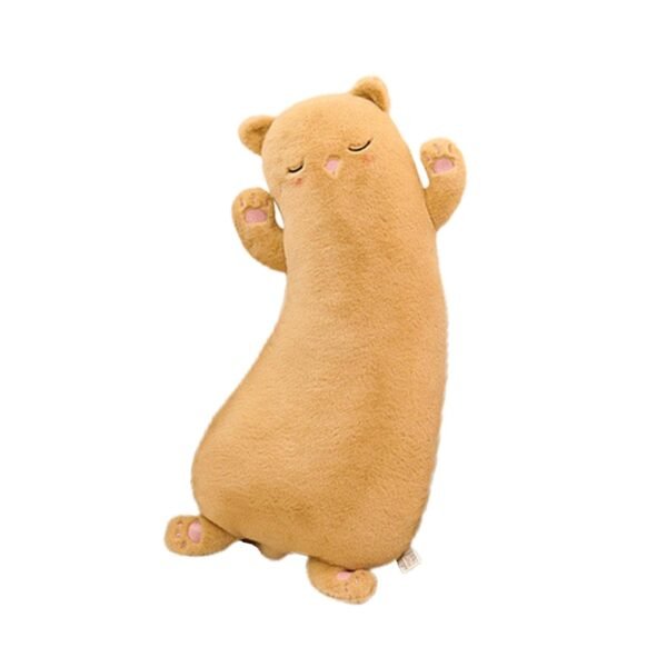 bnf® cat Plush Pillow Sofa Cushion Birthday for Kids Children Brown Baby | Toys for Baby | Plush Baby Toys - Image 5