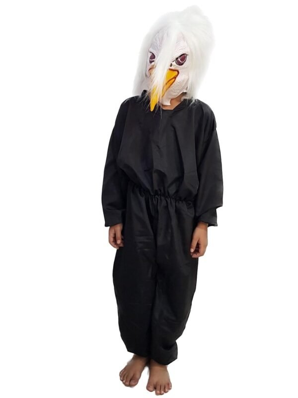 BookMyCostume Black Vulture Giddh Bird Kids & Adults Fancy Dress Costume - Image 4