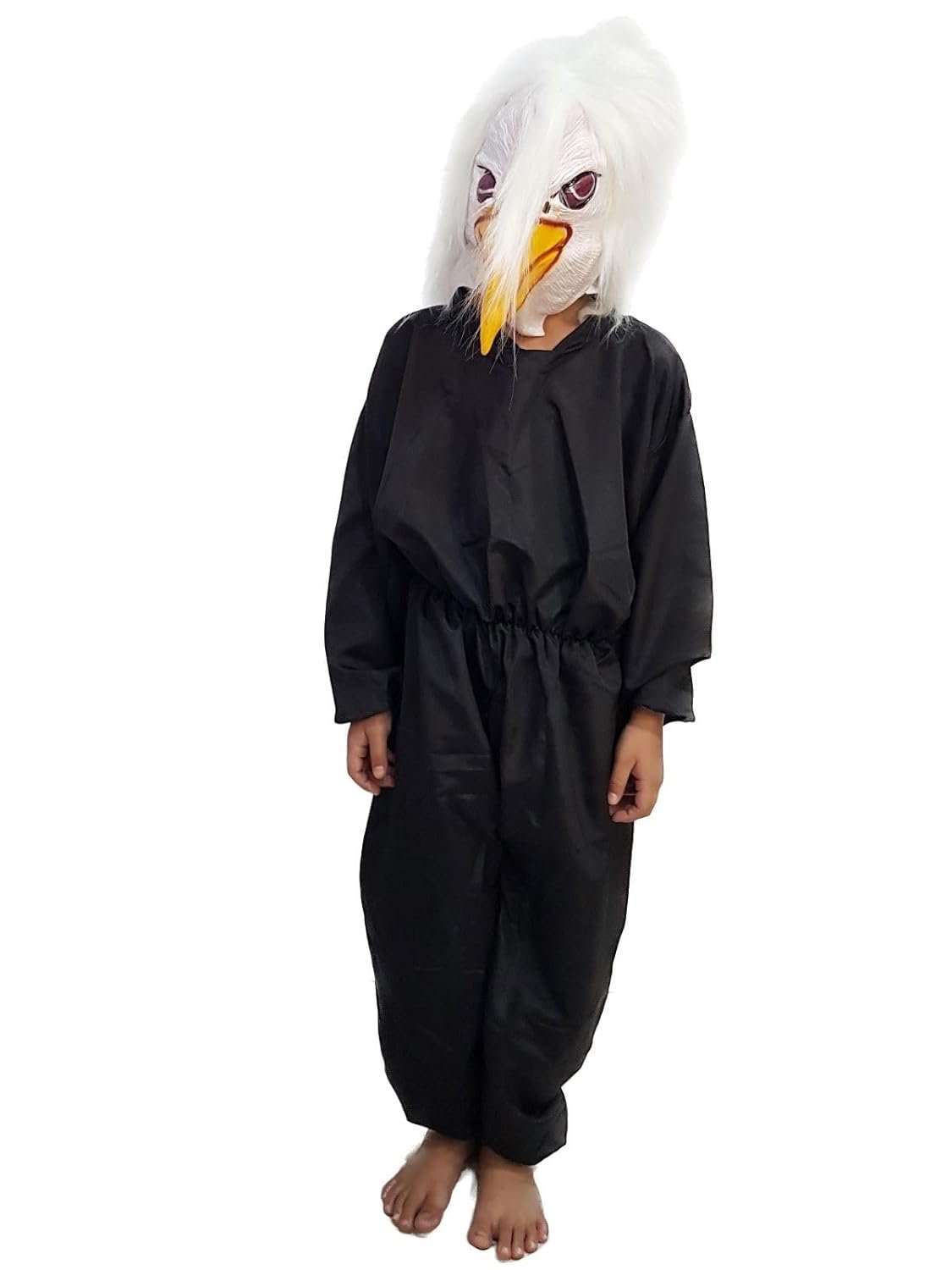BookMyCostume Black Vulture Giddh Bird Kids & Adults Fancy Dress Costume - Image 4