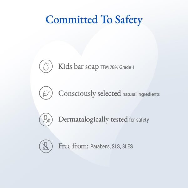 Softsens Kids Teddy Bear Soap| Grade 1 Soap| Infused Shea Butter & Milk Cream |Dermatologist Tested| Shape Soap (75g) - Image 3
