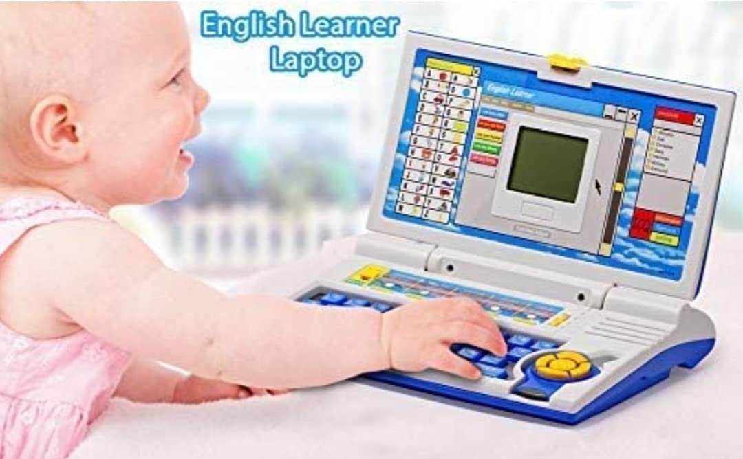 Famous Quality® 20 Kids Special Entertainment and Teaching Fun English Spelling Test Notebook Laptop Toy for Best Gift (Mouse Included) (Multi-Color) - Image 4