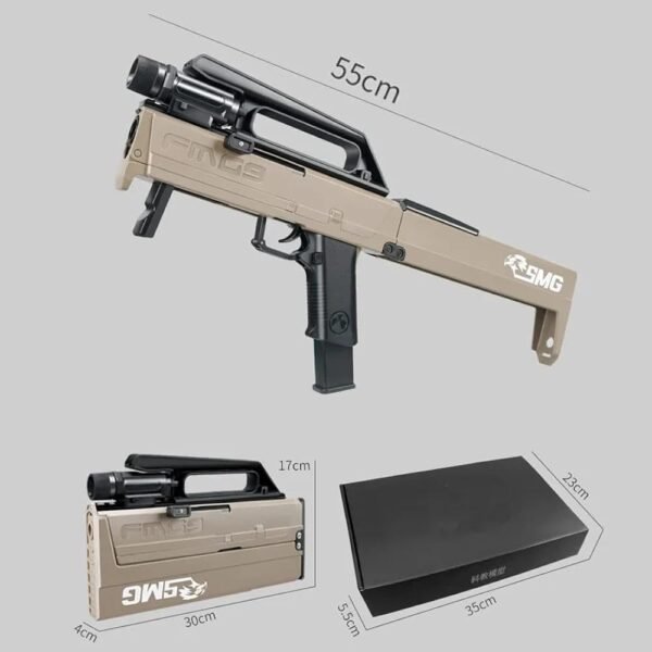 Plastic Military Toy Gun Collection School Play Drama or Party Dress up Kids Toy Weapon Collection for Boys and Girls Age 8+ (M416 with 300 Plastic Bullets) - Image 6