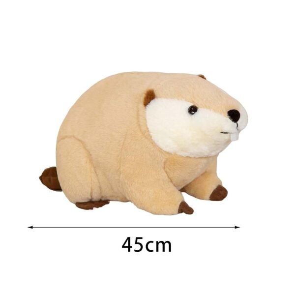 bnf® Soft Nutria Plush Toys Animal Plush Pillow for Boys Girls Light Brown 45cm Baby | Toys for Baby | Other Toys for Baby - Image 3