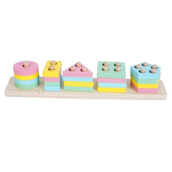 Wooden Geometry Colour Recognition Shape Sorters Toys for Kids Kids Toys Kids Games Indoor Games Kids Toys for 2-5 Years Kids Games Toys for 3 Year Old Boy Toys for 3+ Year Old boy