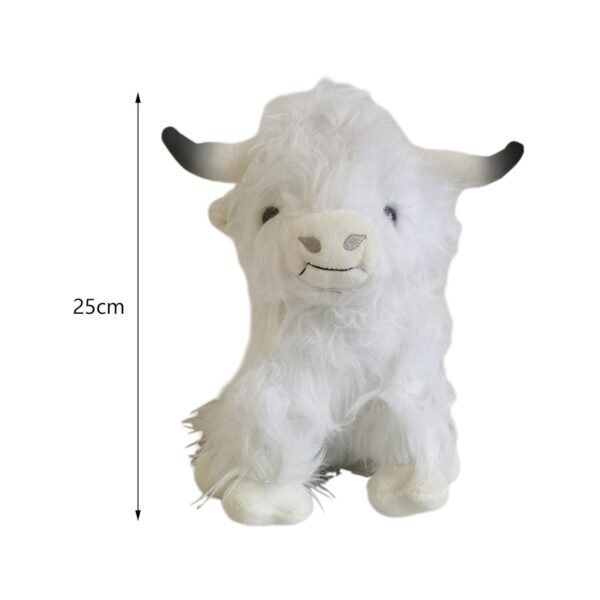 bnf® Cow Plush Cattle Plush Figure Toy for Festival Children Toy White - Image 2