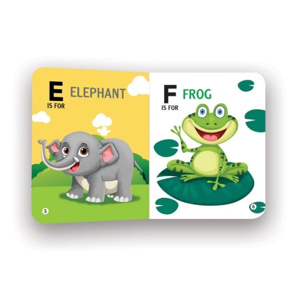 My First Learning Library for Kids - Boxset of Board Books - 8 Topics Gift Set for Kids (Illustrated) - Alphabet, Numbers, Animals and Birds, Colours and Shapes, Fruits and Vegetables - for Children Age 0 - 2 Years - Image 5