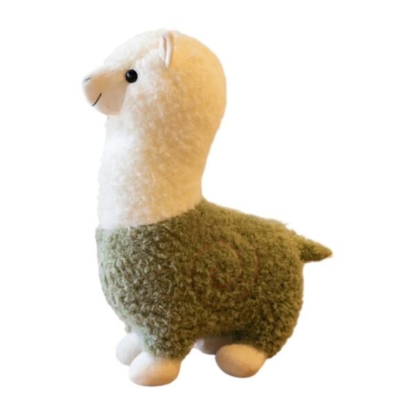 Toy Alpaca Stuffed Animals Ornament Companions Toy Children\'s Toy Plush Toy Doll Green 45cm - Image 3