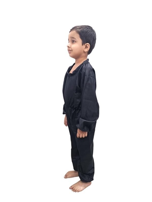 BookMyCostume Black Jumpsuit Kids Fancy Dress Costume - Image 4