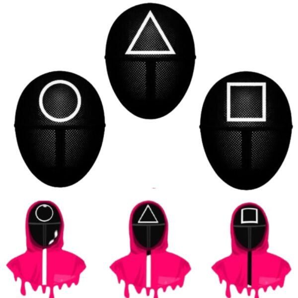 WANNA PARTY Set of 3 Game, Guard, Party Cosplay for Halloween Parties, Game Party - Image 6