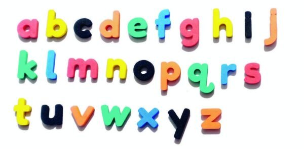 Toys Magnets - 26 Lowercase 5mm Hard Foam Full Magnetic Alphabet Letters - Image 2