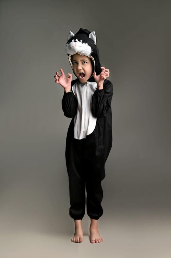 BookMyCostume Cat Animal Kids Fancy Dress Costume 3-4 years - Image 2